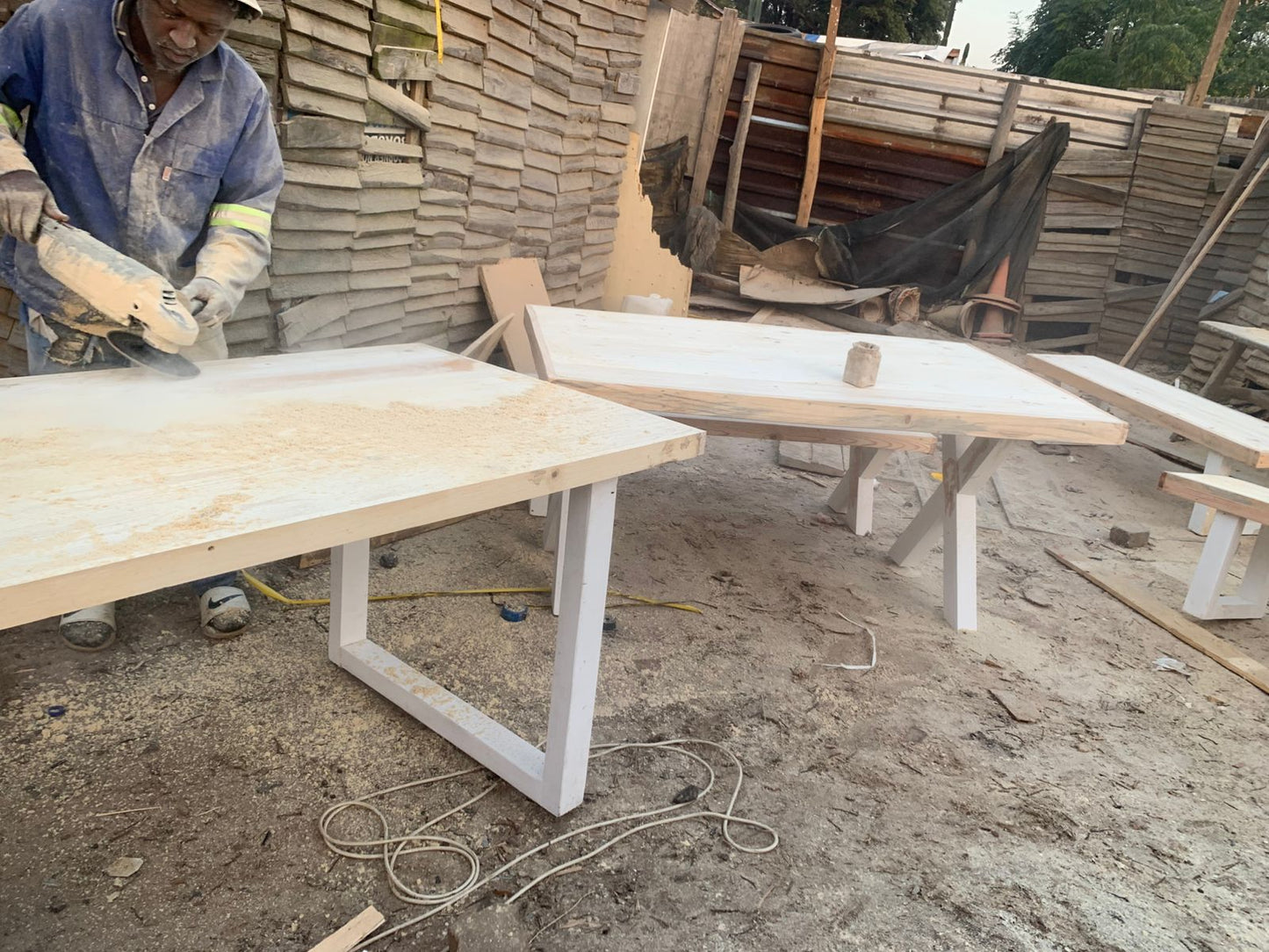 U-Table & Bench Set